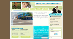 Desktop Screenshot of cliniqueveterinairelaboheme.com